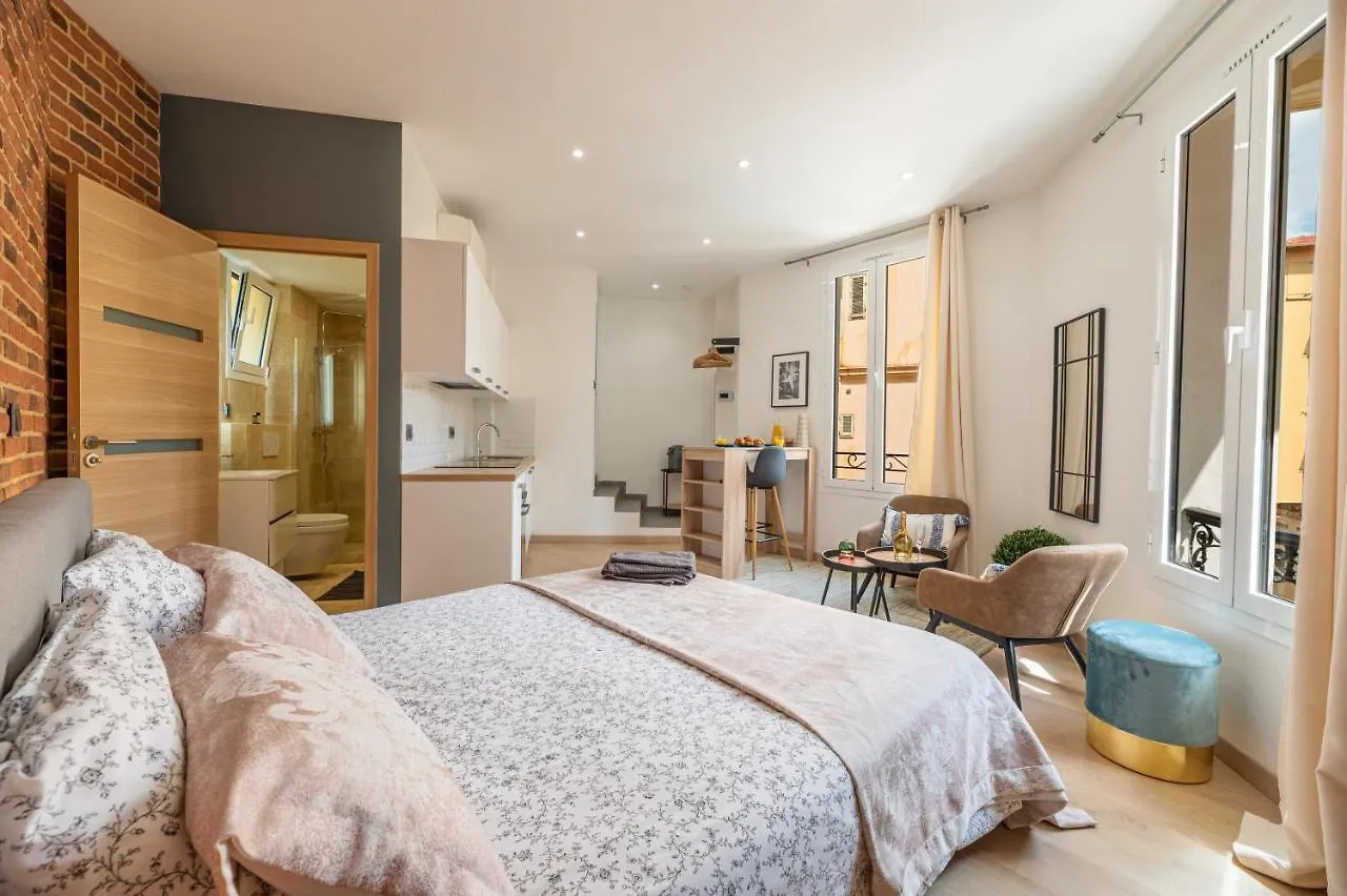 Grand Studio Climatise Tres Proche Monaco Beausoleil 0*,  France